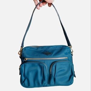 MZ Wallace Nylon & Leather Shoulder Bag